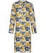 Pastunette Katoenen dames nachthemd met lange mouwen en knoopjes 'forest flowers'