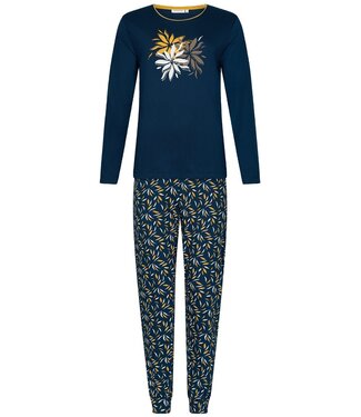 Pastunette Pyjama met lange mouwen van 100% biologische katoen 'forest flowers'
