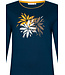 long sleeve 100% organic cotton pyjama set 'forest flowers'