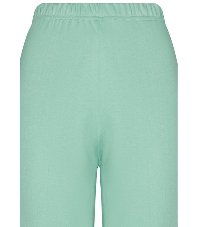 Dames pyjama van 100% katoen interlock met knopen 'winter flowers'