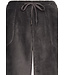 ladies embossed flannel fleece homesuit with zip 'silver snowflakes'