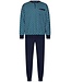 Robson men's long sleeve cotton pyjama set with buttons 'groovy circles'