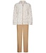 Dames lounge-huispak van zachte fleece ‘chic flower’