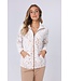 Dames lounge-huispak van zachte fleece ‘chic flower’