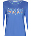 Dames pyjamaset met lange mouwen van bio-katoen 'woodland wildlife'