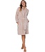 warm coral fleece wrap-over robe 'fabulously fluffy'