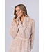 warm coral fleece wrap-over robe 'fabulously fluffy'