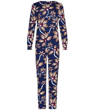 Pastunette Premium Viscose-elastaan-mix dames pyjama 'passion flower'