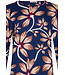 Viscose-elastaan-mix dames pyjama 'passion flower'