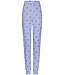 ladies v-neck organic cotton pyjama 'stripey flower'