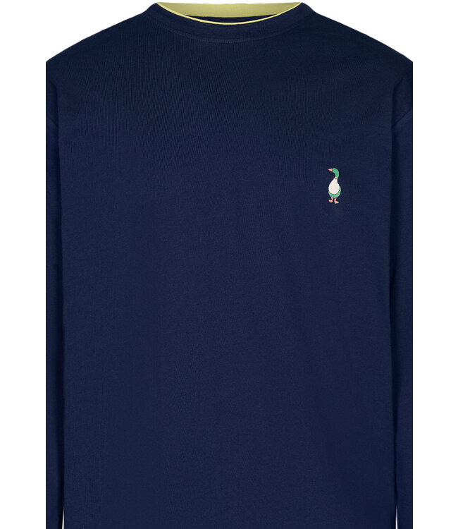 men's 100% cotton single jersey pyjama set 'little ducky'