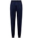 men's blue velvet home lounge suit 'modern checks'