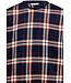 men's blue velvet home lounge suit 'modern checks'