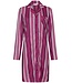 Rebelle full button organic cotton nightdress 'smart stripes'