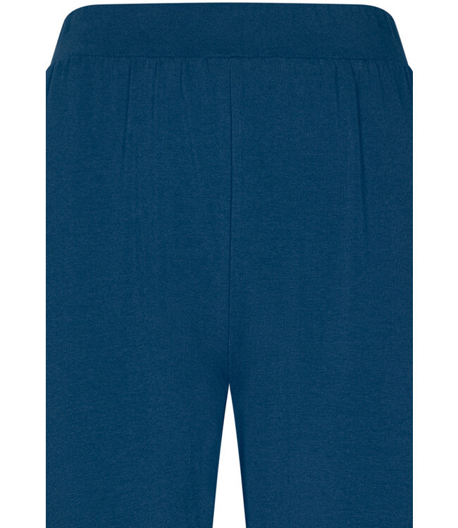 Dames pyjama met lange mouwen van biologische katoen en elastan ‘Arty Leafs’