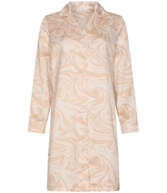 Pastunette Premium luxury long sleeve full button nightdress 'watercolour art'