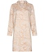 luxury long sleeve full button nightdress 'watercolour art'