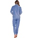 Warme coral fleece lila home-lounge jas ‘lovely lilac’