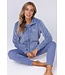 Warme coral fleece lila home-lounge jas ‘lovely lilac’