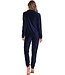 Luxe velours loungeset 'chic blue beauty'