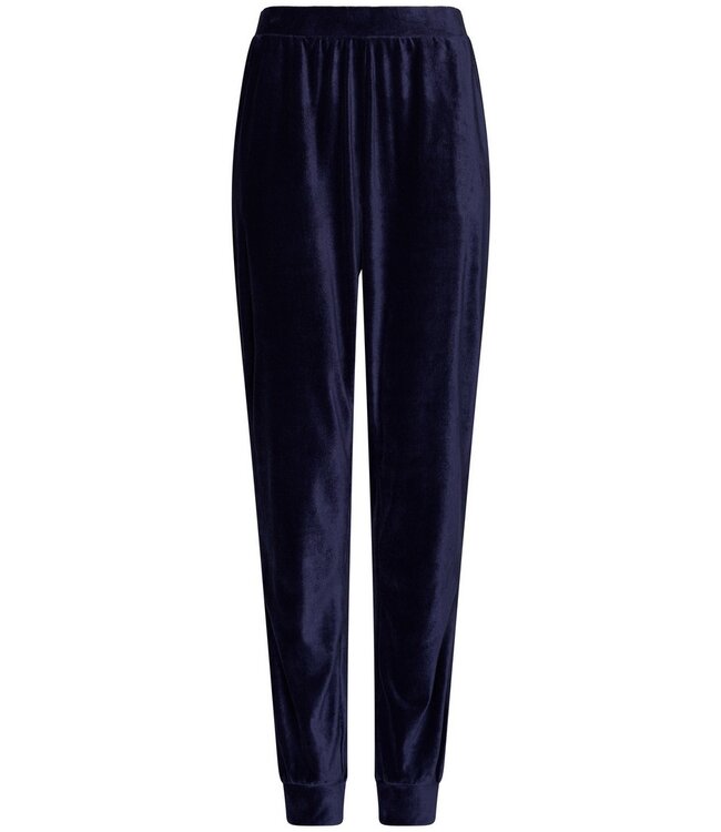 Luxe velours loungeset 'chic blue beauty'