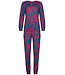 ladies long sleeve cotton-modal pyjama 'bold flower'