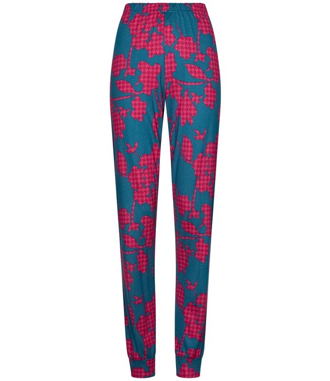 ladies long sleeve cotton-modal pyjama 'bold flower'