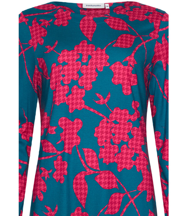 ladies long sleeve cotton-modal pyjama 'bold flower'