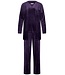 Pastunette Premium Luxe paarse velours 3-delige loungeset 'chic purple beauty'