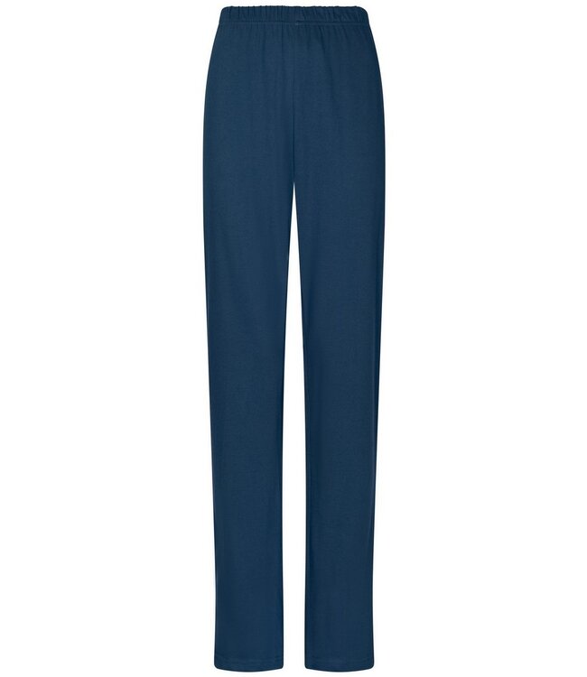 Dames pyjama van bio-katoen met lange mouwen en knopen ‘geometric flowers’