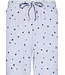 Wafelrib dames pyjama met knopen 'snowflakes & circles'