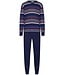 men's cotton interlock pyjama set 'multi stripes'