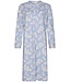 Pastunette Langer dames nachthemd met knoopjes van katoen interlock ‘lovely leafs’