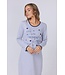 light grey melee long sleeve nightdress 'pyjama days'