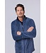 men's blue coral fleece house jacket with full zip 'modern man' (80cm)