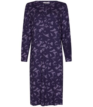 Pastunette Premium Luxe, lounge nachthemd van ecovero viscose met knopen 'floral garden'