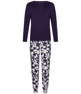 Pastunette Premium ecovero viscose, luxury lounge pyjama set 'floral garden'