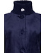 Luxe doorknoop huisjasje van flanel-fleece 'chic blue beauty'