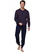 men's organic cotton pyjama set with buttons 'funky diamond