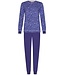 Trendy pyjamaset met boorden katoen-elastaan-mix 'starry animal'