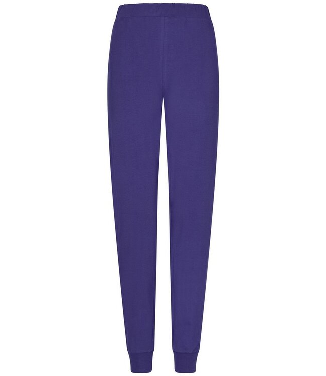 trendy cotton-elastane mix cuffed pyjama set 'starry animal'