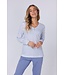 Pyjamaset met lange mouwen van biologisch katoen met knopen ‘little dotty circles’