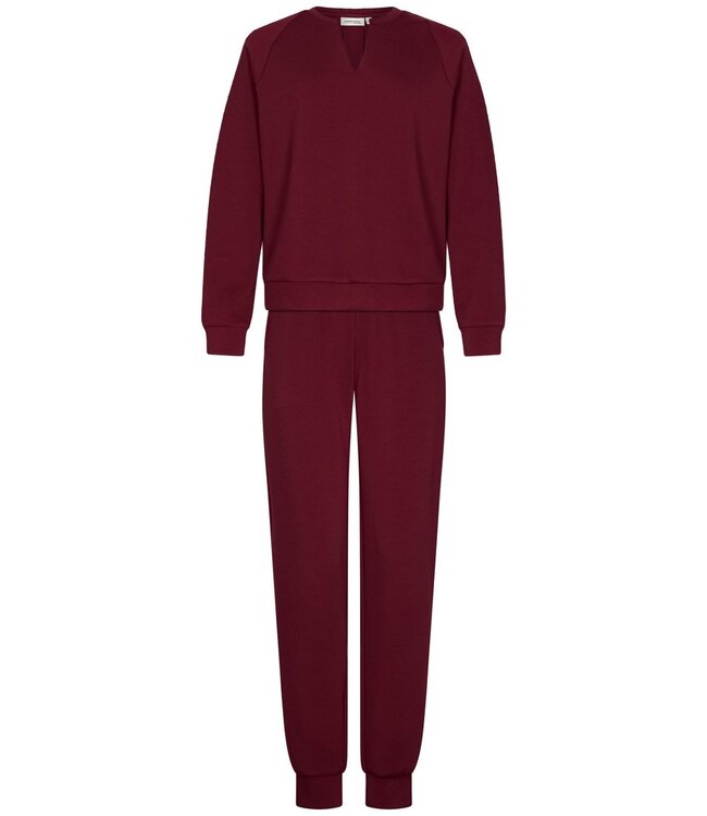 rich red warm home loungesuit 'lounge comfort'