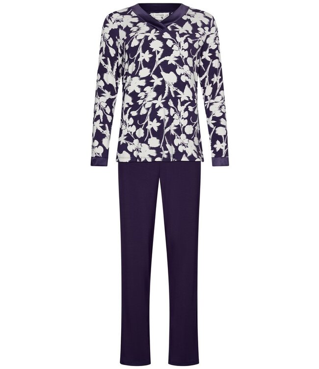 ecovero viscose, luxury lounge pyjama 'floral garden'