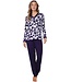 ecovero viscose, luxury lounge pyjama 'floral garden'