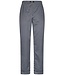 blue cotton-satin full button men's pyjama 'chain link'