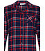 Flanellen doorknoop pyjama 'cool checks'