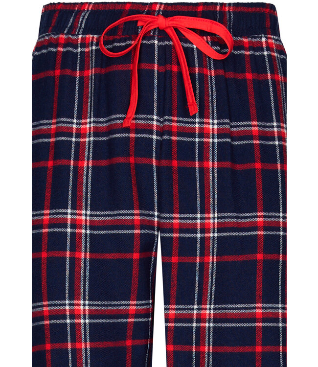 full button cotton flannel pyjama 'cool checks'