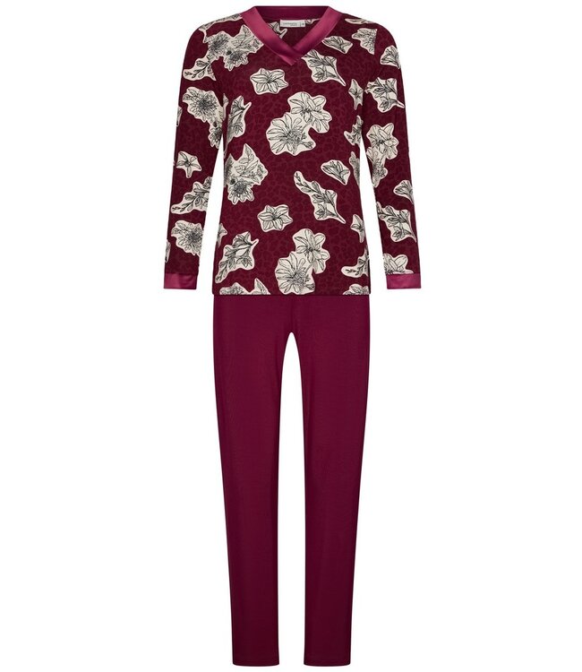 Luxe lounge dames pyjama 'bold blooms'