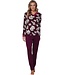 ecovero viscose, luxury lounge pyjama set 'bold blooms'